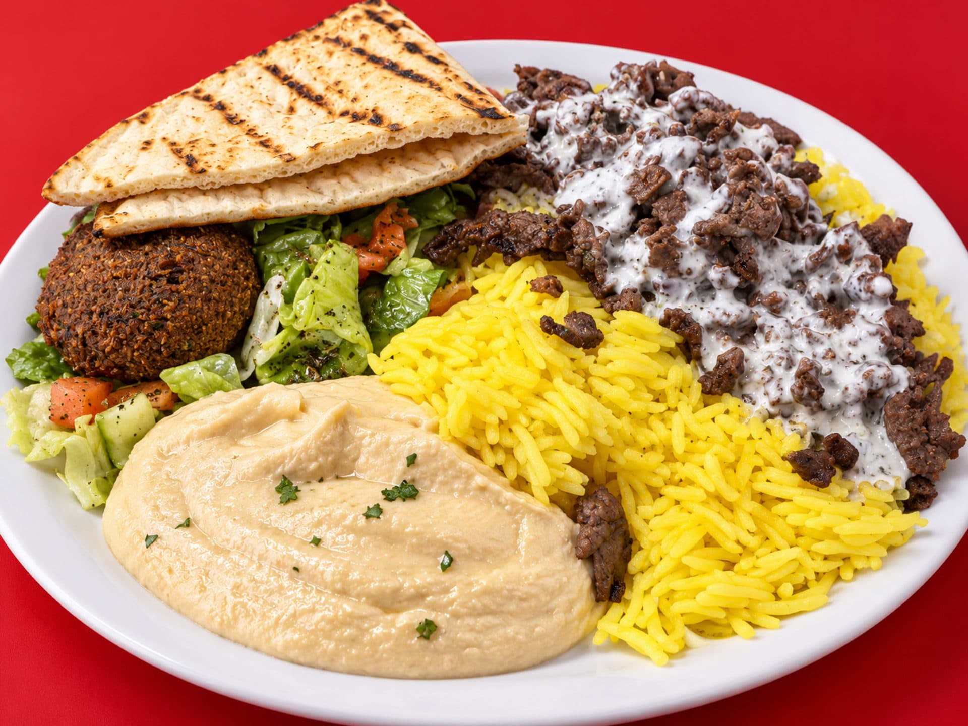 Lamb and Beef Shawarmeh